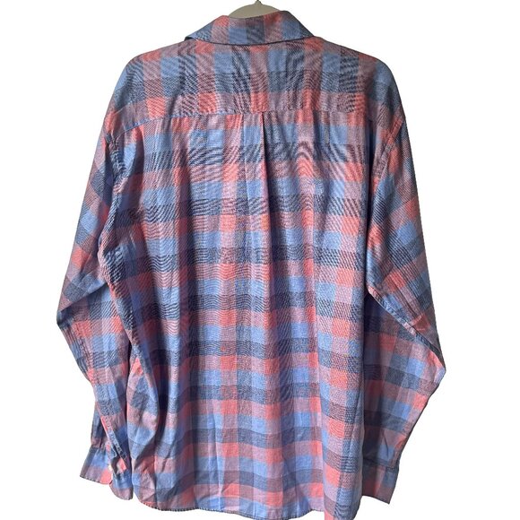 Peter Millar Boothbay Summer Soft Cotton Button Front Plaid Shirt Size XL NWT - Picture 3 of 13